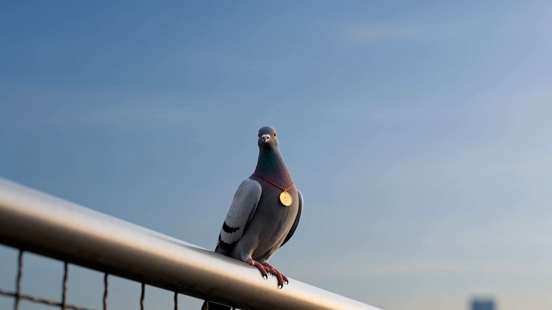 Le pigeon, planche personnage